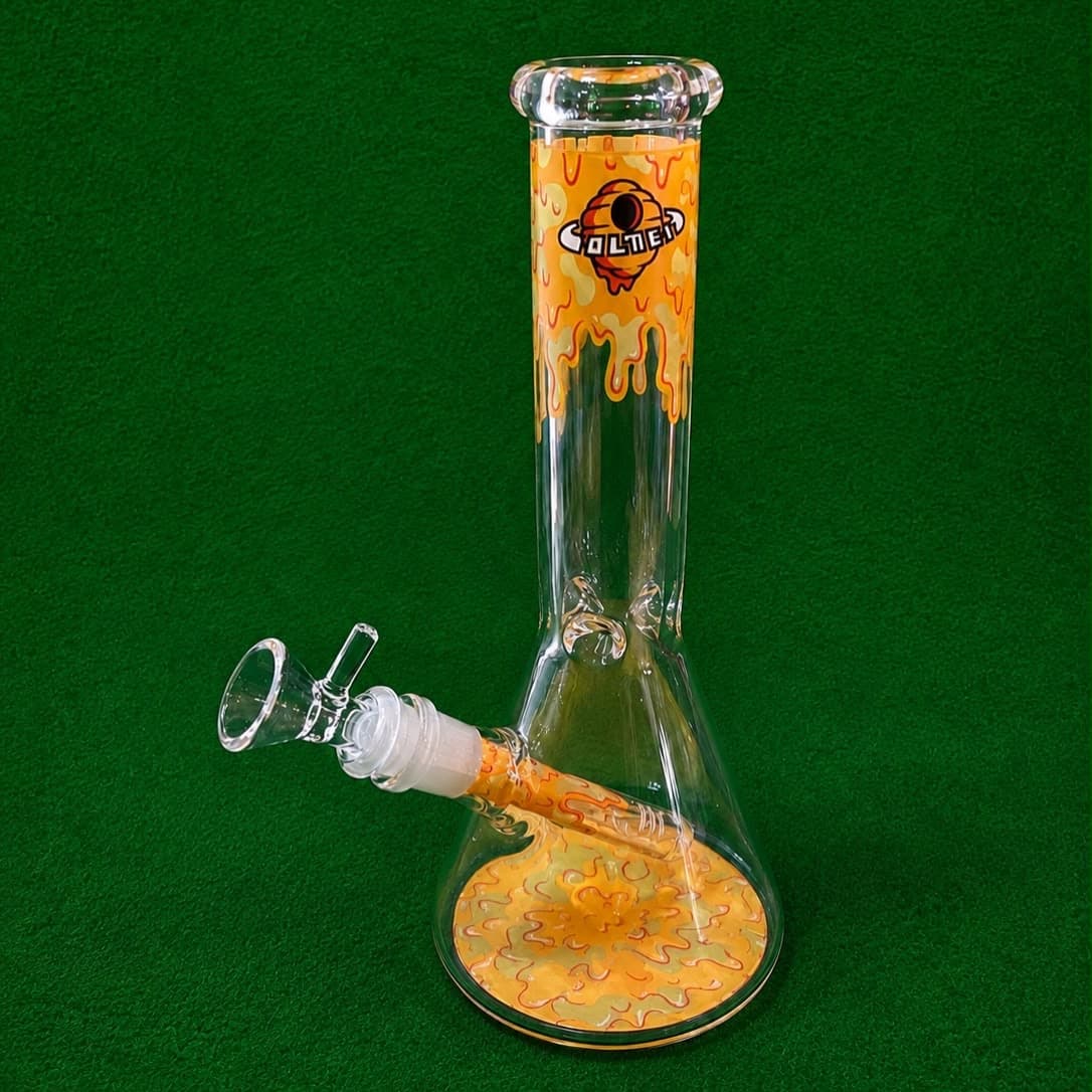 Bong de Vidro Colter — Laranja